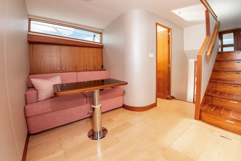 Privateer Yacht Photos Pics Interior of 2019 Jarrett Bay 67 Custom yacht.