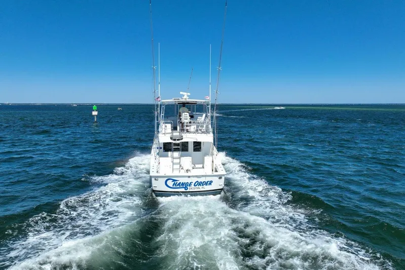 Change Order Yacht Photos Pics 1994 Hatteras 46 Convertible- CHANGE ORDER-