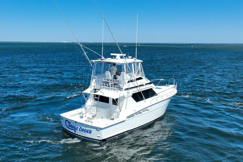 Change Order Yacht Photos Pics 1994 Hatteras 46 Convertible- CHANGE ORDER-