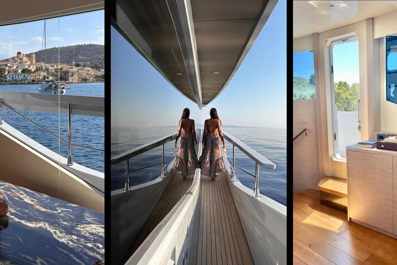  Yacht Photos Pics 2023 Numarine 22 XP yacht showcasing exterior views and luxurious interior design.