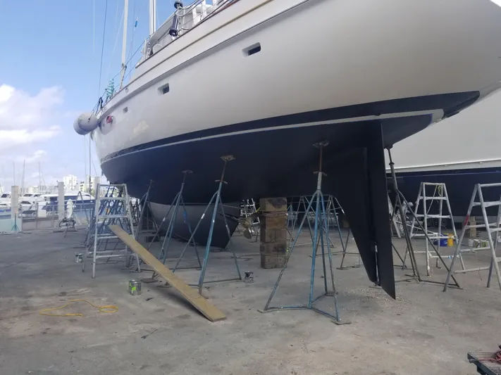 Sea Angel Yacht Photos Pics New Bottom Paint March 2020