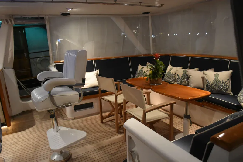 Sea Angel Yacht Photos Pics Cockpit aft
