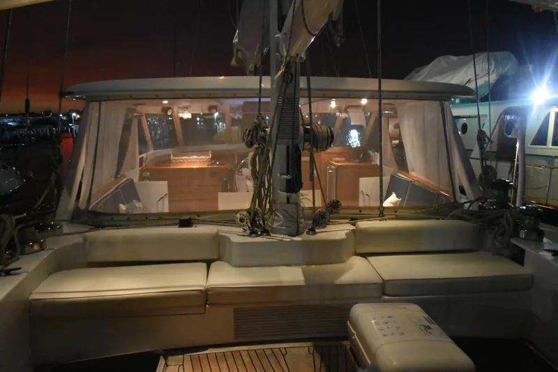 Sea Angel Yacht Photos Pics Aft deck (2)