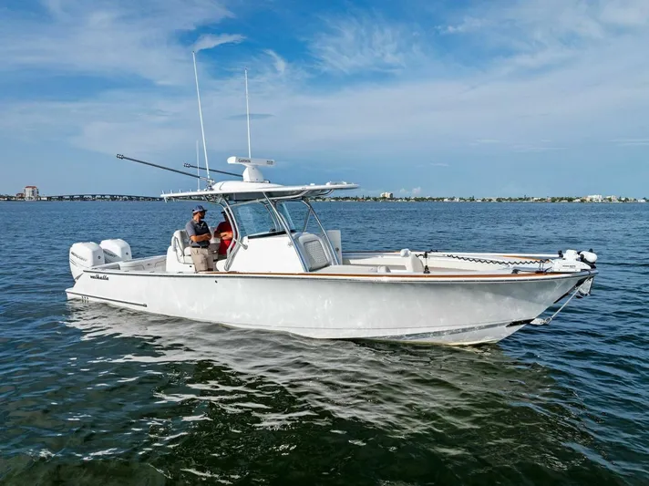 Salty Valhs Yacht Photos Pics 2023 Valhalla Boatworks V-33 Center Console