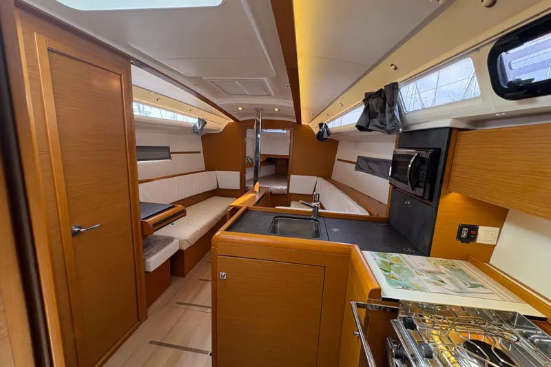 Alpha-joy Yacht Photos Pics Galley looking forward