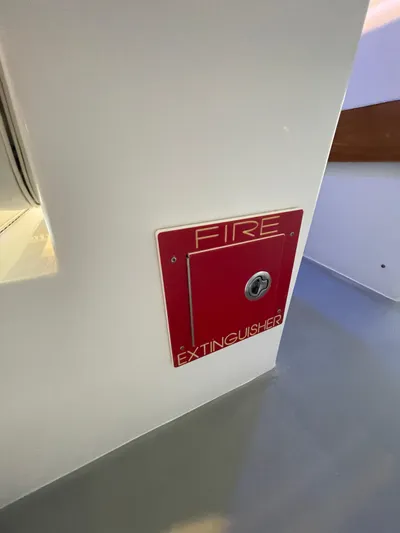  Yacht Photos Pics Two Fire Extinguisher Compartments