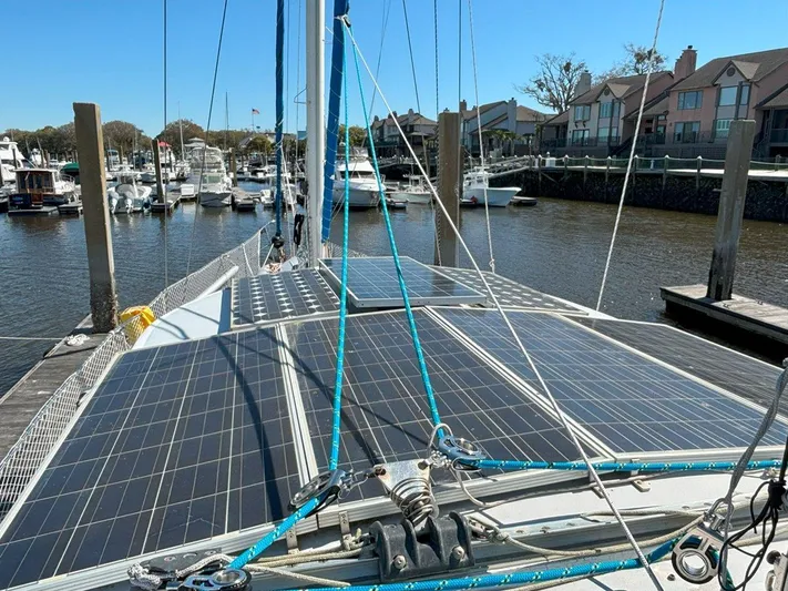Luna Yacht Photos Pics Solar on Hardtop