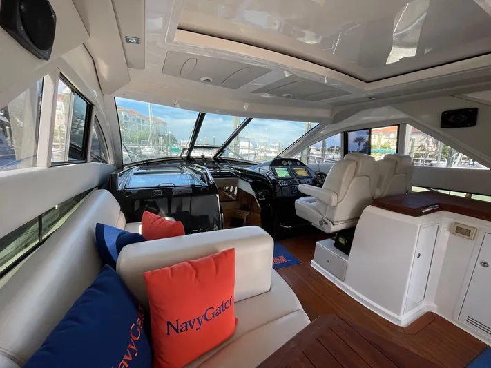 Navygator Yacht Photos Pics Regal 52 Sport Coupe - Helm Deck