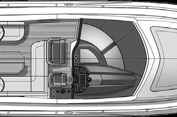 Tu Madre Yacht Photos Pics Top view layout of 2019 Beneteau Gran Turismo 46 yacht interior design.