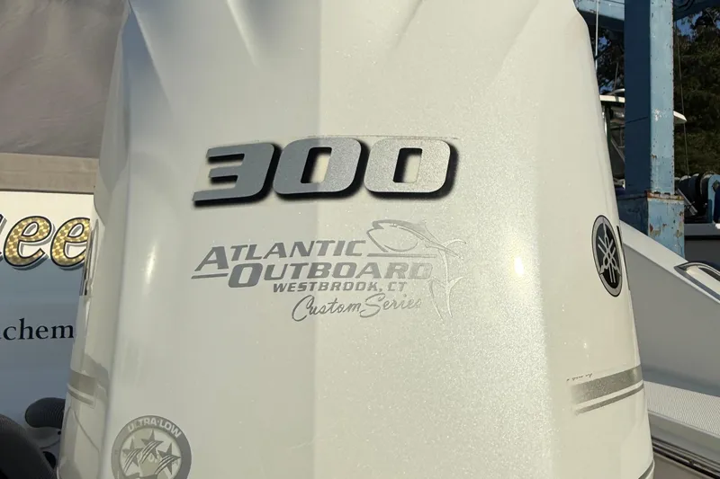  Yacht Photos Pics 2019 Pursuit DC 325 Dual Console with 300 horsepower outboard engine.