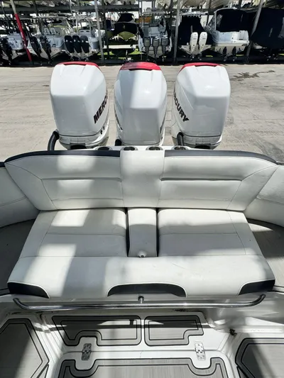  Yacht Photos Pics 2019 Nor-Tech 390 Sport Center Console with triple Mercury outboard engines.