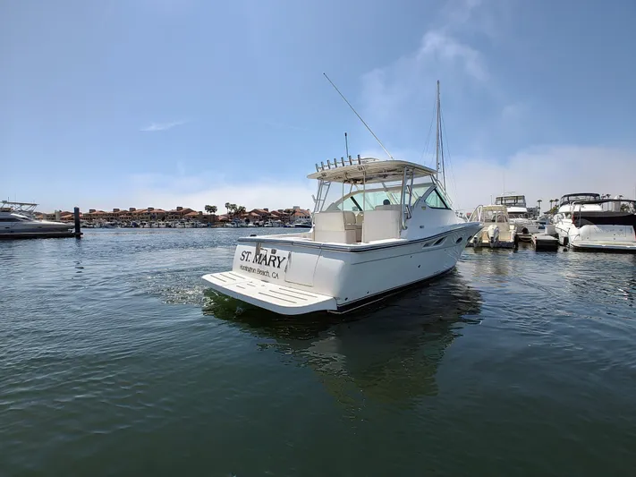 St Mary Yacht Photos Pics 2008 Tiara Yachts 3200 Open in marina, clear sky, calm water.