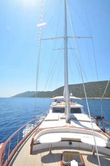  Yacht Photos Pics Custom 2017 GULET yacht sailing on clear blue sea with scenic coastline.
