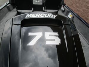 2025 Tracker Pro Guide V16 WT with Mercury 75 engine, interior view.