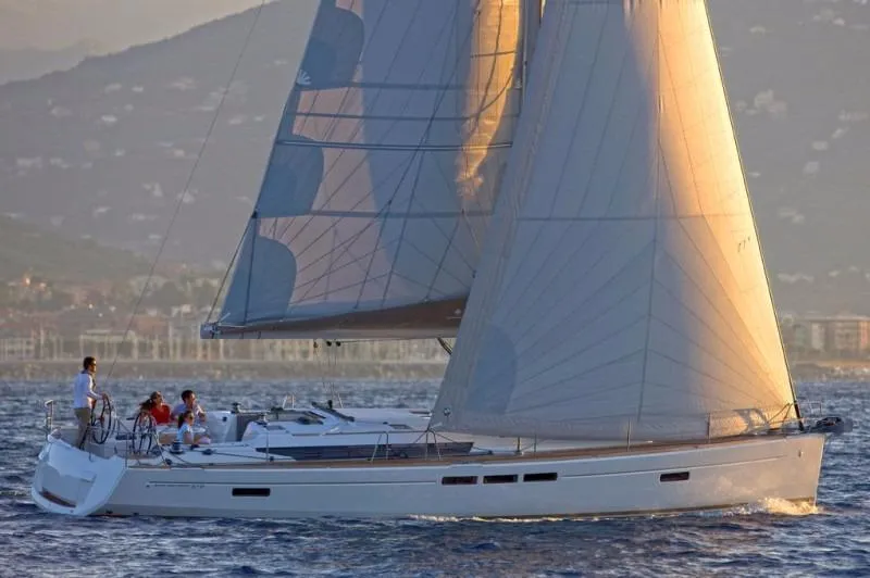 Fortuna Yacht Photos Pics Manufacturer Provided Image: 2016 Jeanneau Sun Odyssey 519 sailing on open water.