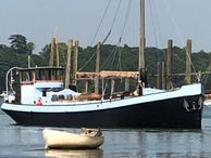 1917 Belgian Barge Cruising Houseboat