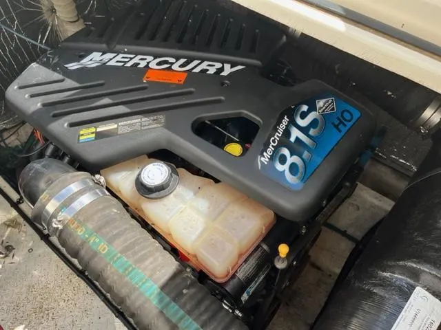 True Blue Yacht Photos Pics Mercury MerCruiser 8.1S HO engine in a 2003 Cruisers Yachts 3772 Express.