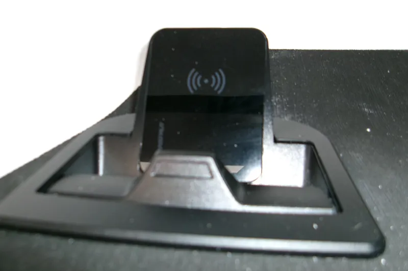  Yacht Photos Pics Wireless charging pad in 2026 Monterey Elite 27 OB boat.