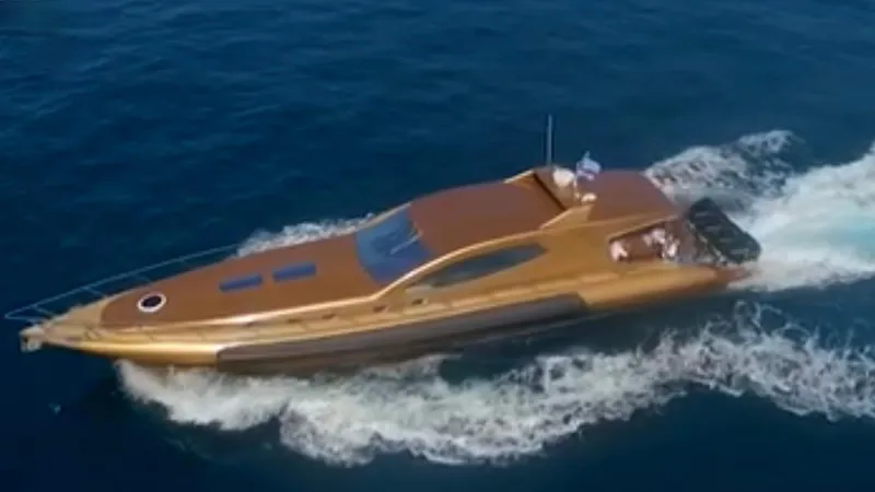 1676 Yacht Photos Pics Luxury yacht Custom RIB 60, 2023, cruising on open sea.
