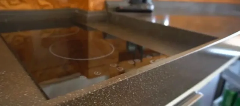 1676 Yacht Photos Pics Modern kitchen with Custom RIB 60 induction cooktop, 2023.