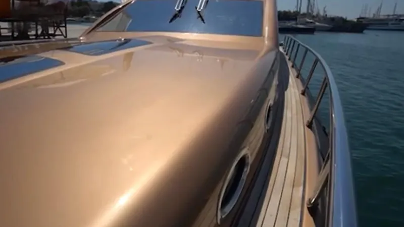 1676 Yacht Photos Pics Luxury yacht Custom RIB 60, 2023, docked in harbor.