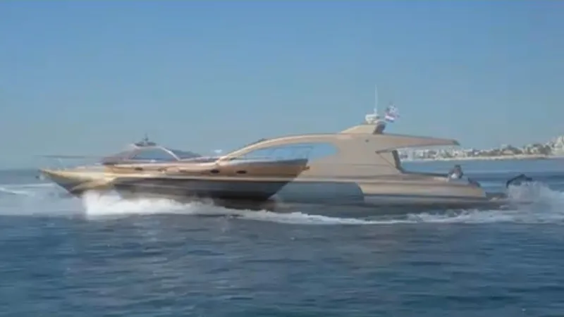 1676 Yacht Photos Pics Luxury yacht Custom RIB 60, 2023, cruising on open sea.