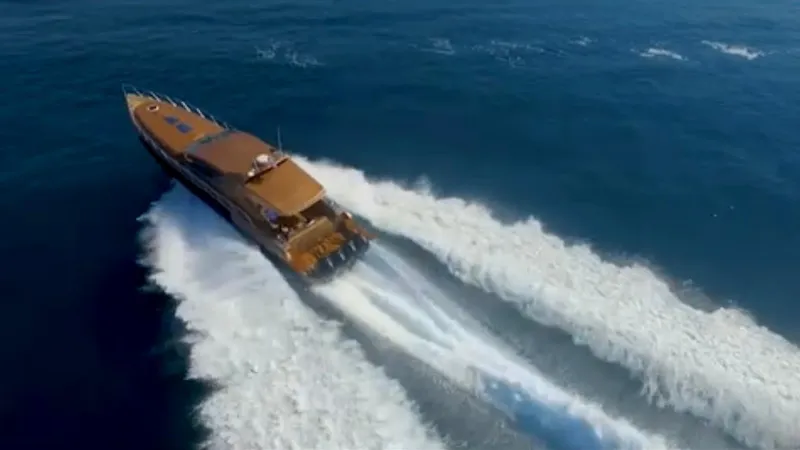 1676 Yacht Photos Pics Luxury yacht Custom RIB 60 from 2023 on open sea.