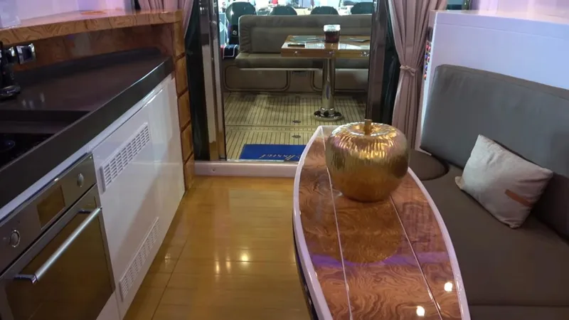 1676 Yacht Photos Pics Luxurious interior of a Custom RIB 60 yacht, year 2023.