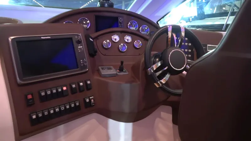 1676 Yacht Photos Pics Cockpit of Custom RIB 60 boat, year 2023.