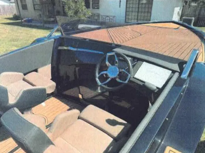  Yacht Photos Pics 2024 D-Boat 22 Diamond Series interior with modern steering and seating.