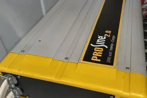 Picnic Boat Yacht Photos Pics ProSine 2.0 inverter charger in 2003 Legacy Yachts 34 Express.