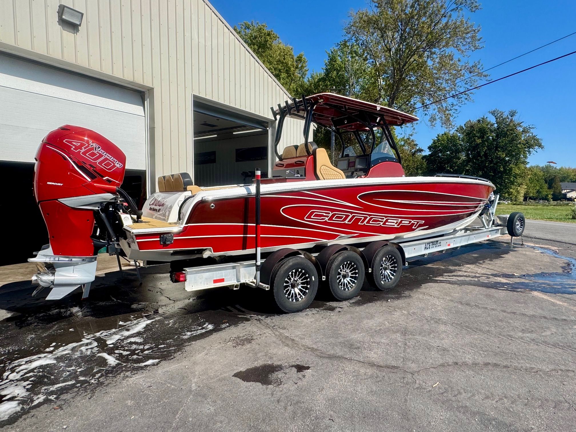 Concept 36' Open Deck