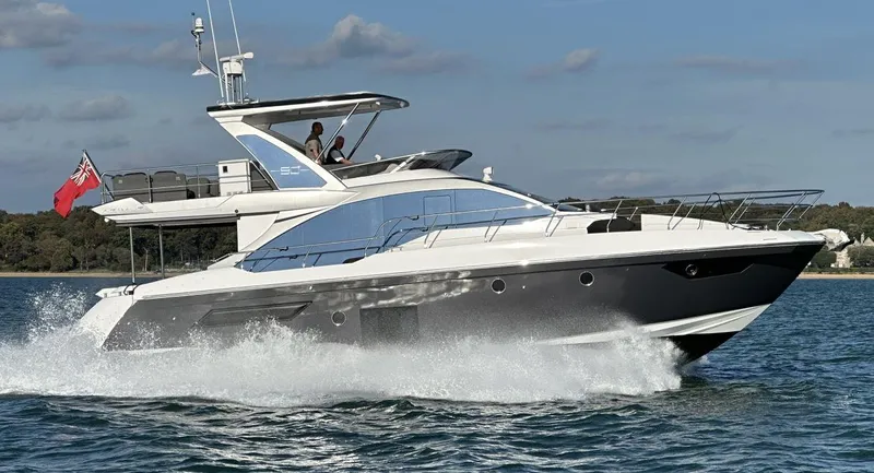  Yacht Photos Pics Azimut Flybridge 50 TTop - Running