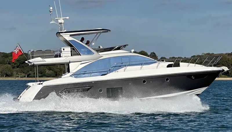  Yacht Photos Pics Azimut Flybridge 50 TTop - Running