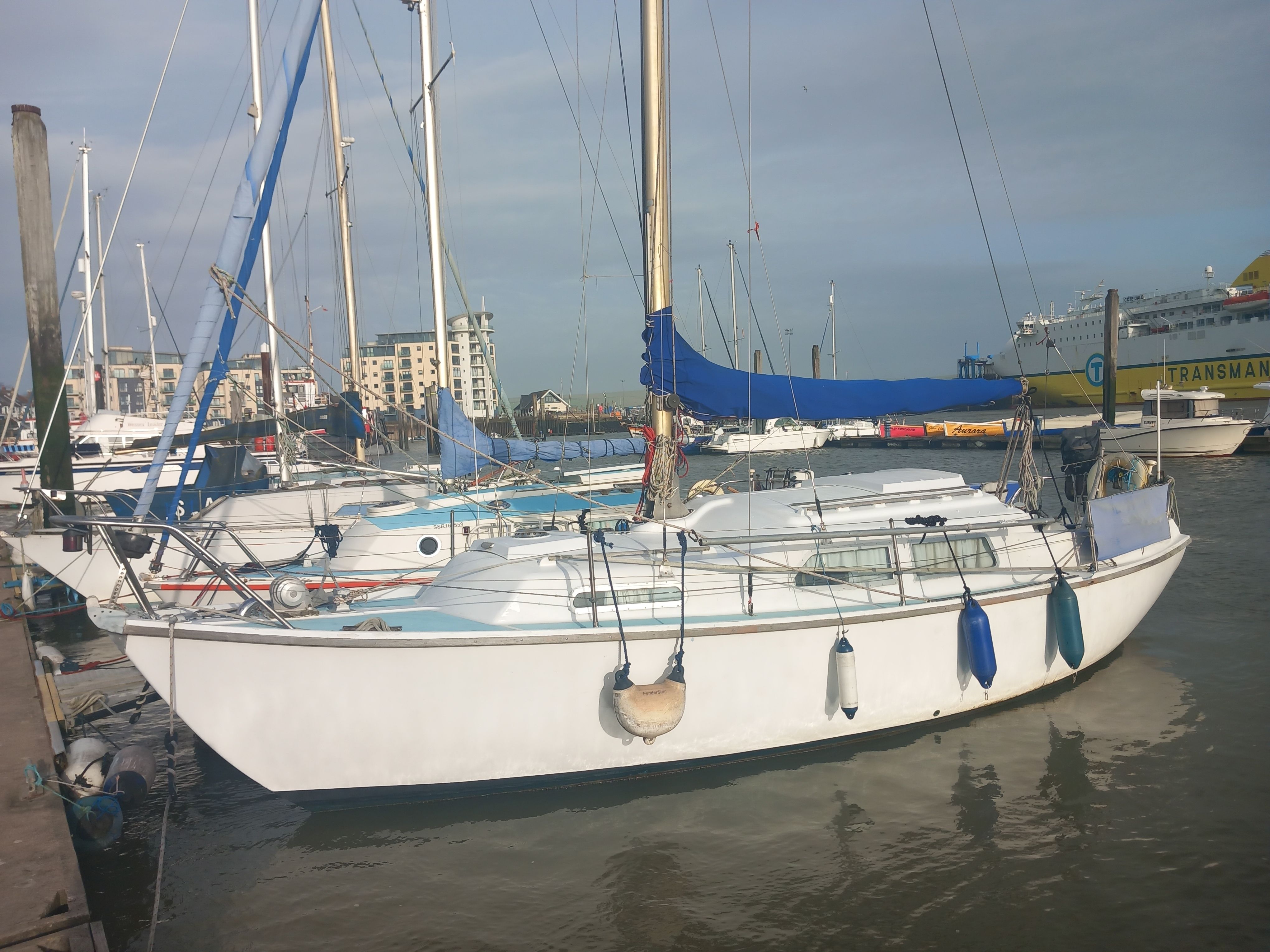 1971 Sabre 27' fin keel