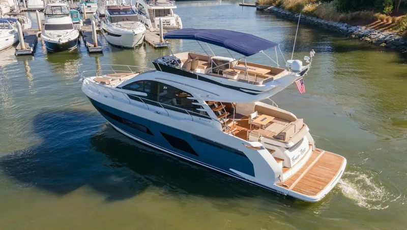 Forever Recess Yacht Photos Pics 2019 Fairline Squadron 53 - Image 10