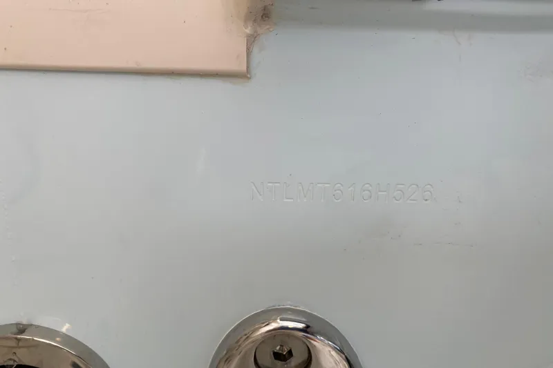  Yacht Photos Pics Hull identification number on 2026 Grady-White Fisherman 236 boat.