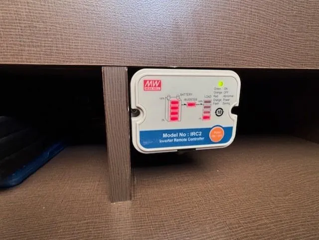 Va Bene Yacht Photos Pics Inverter remote controller in 2015 Sea Ray 470 Sundancer yacht interior.