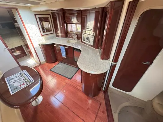 Almas Del Mar Yacht Photos Pics Galley/Salon