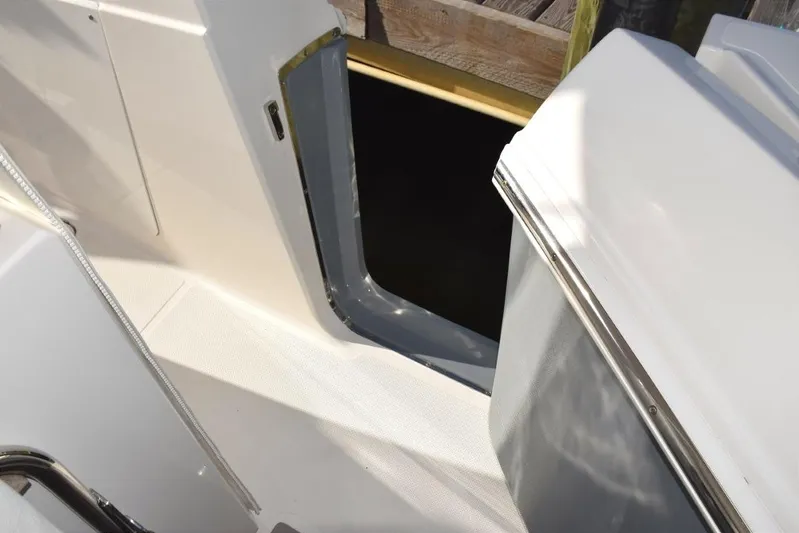 Diamond Pearl Yacht Photos Pics Floating dock entry gate opens inwards on port side.