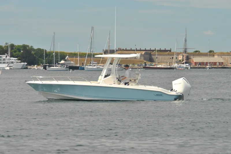 Boston Whaler 250 Yacht Photos Pics Port Side