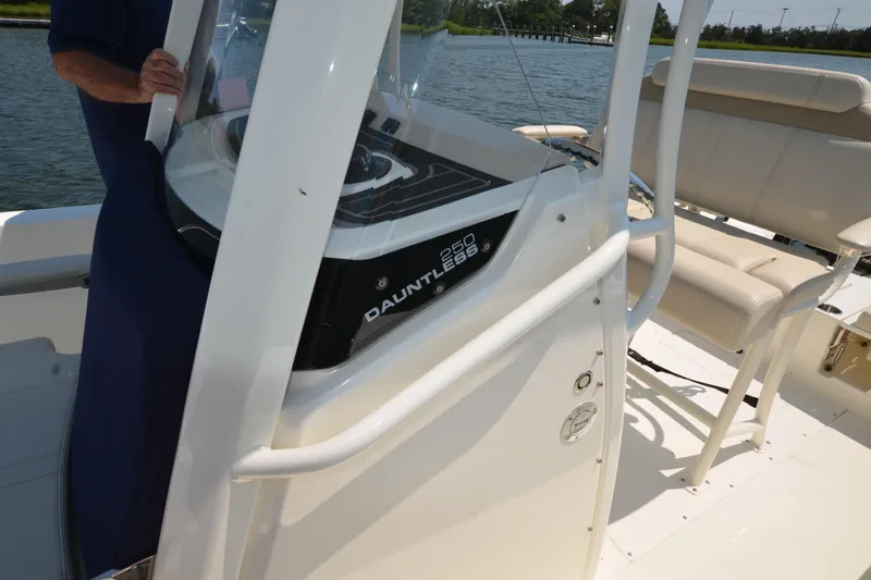 Boston Whaler 250 Yacht Photos Pics Handrail