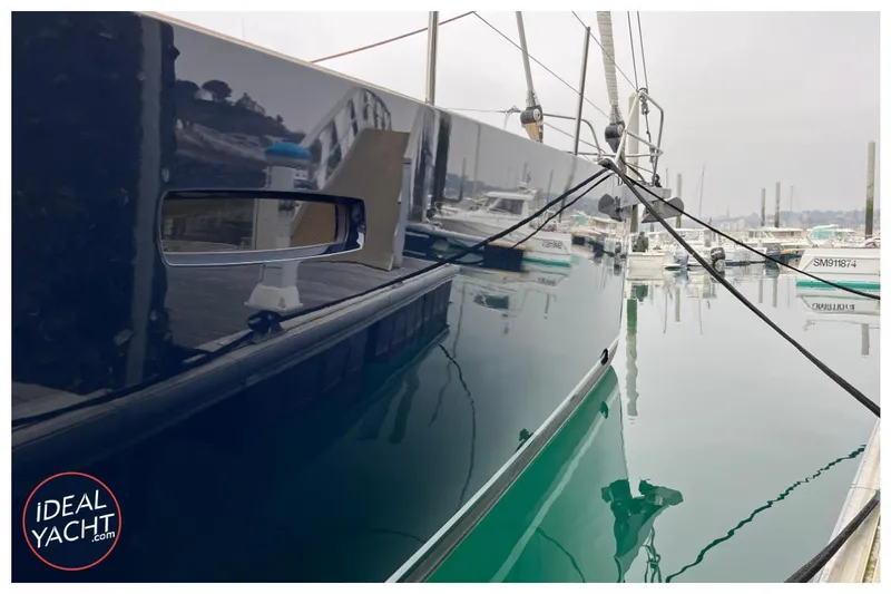 Mary Blue 3 Yacht Photos Pics 65ft Garcia Aluminium Centerboard yacht, 2008 model, docked in a marina.