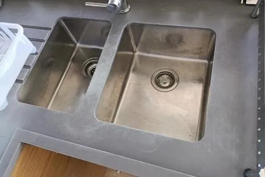 Costabella Yacht Photos Pics Costabella - Double Stainless Steel Sink