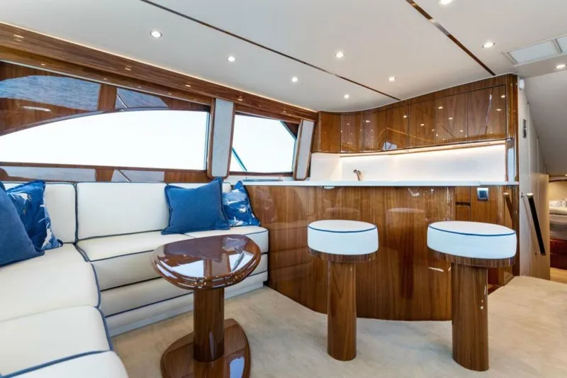 Hammerheads Yacht Photos Pics 2021 Viking 54 Convertible HAMMERHEADS Salon