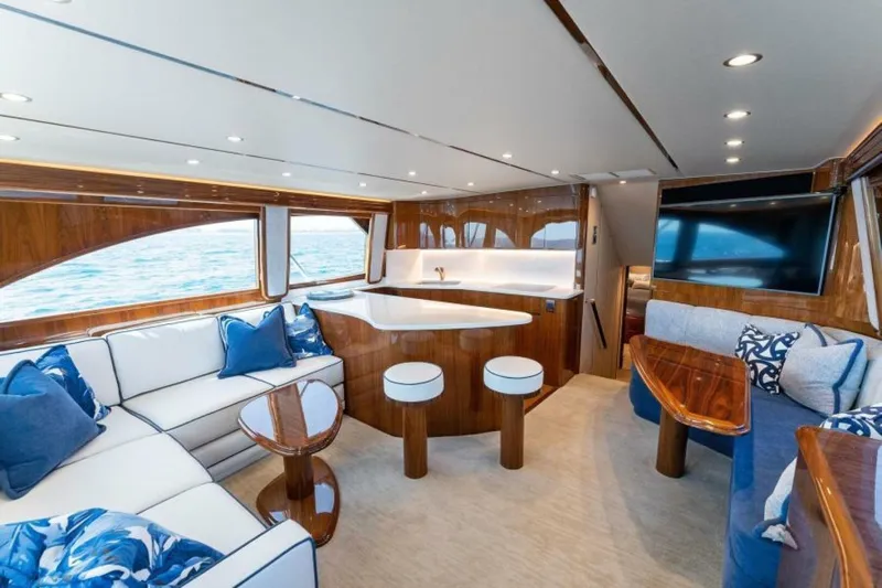 Hammerheads Yacht Photos Pics 2021 Viking 54 Convertible HAMMERHEADS Salon