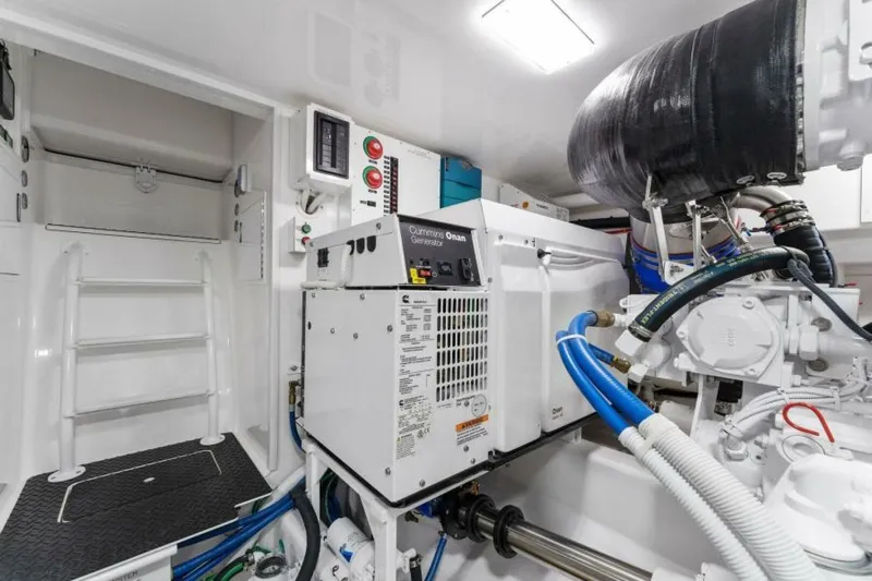 Hammerheads Yacht Photos Pics 2021 Viking 54 Convertible HAMMERHEADS Engine Room