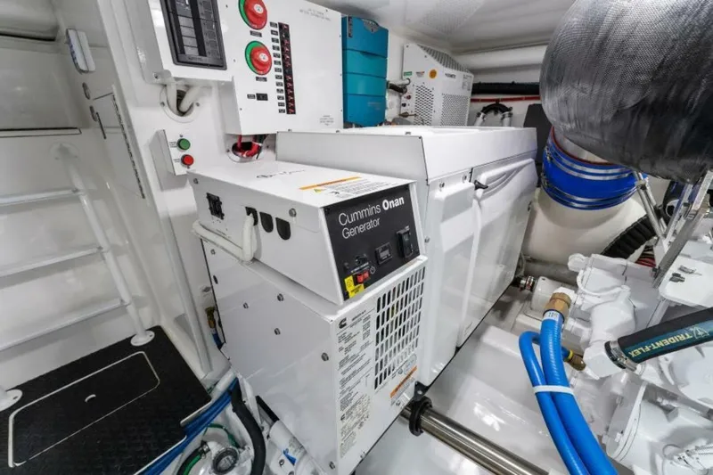 Hammerheads Yacht Photos Pics 2021 Viking 54 Convertible HAMMERHEADS Engine Room