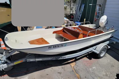 Boston Whaler 17 Sport, 2015 E-Tec 90, teak