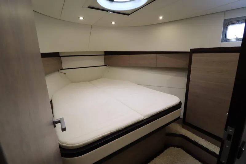  Yacht Photos Pics Luxurious cabin interior of 2012 Vivante 55 HT yacht with modern design.